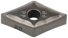 Iscar - DNMG331 PP Grade IC20 Carbide Turning Insert - Uncoated, 55° Diamond, 3/8" Inscr Circle, 3/16" Thick, 1/64" Corner Radius
