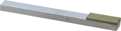 Made in USA - Very Fine, 1" Length of Cut, Single End Diamond Hone - 220 Grit, 3/8" Wide x 3/8" High x 4" OAL