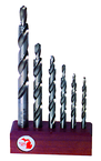 6 Pc. M42 Step Drill Set for Cap Set - Makers Industrial Supply