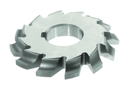 5/8 Radius - 4-1/4 x 15/16 x 1-1/4 - HSS - Left Hand Corner Rounding Milling Cutter - 10T - TiN Coated - Makers Industrial Supply