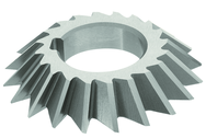 5 x 3/4 x 1-1/4 - HSS - 45 Degree - Left Hand Single Angle Milling Cutter - 24T - TiN Coated - Makers Industrial Supply