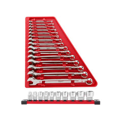 Combination Wrench Set: 25 Pc, Inch