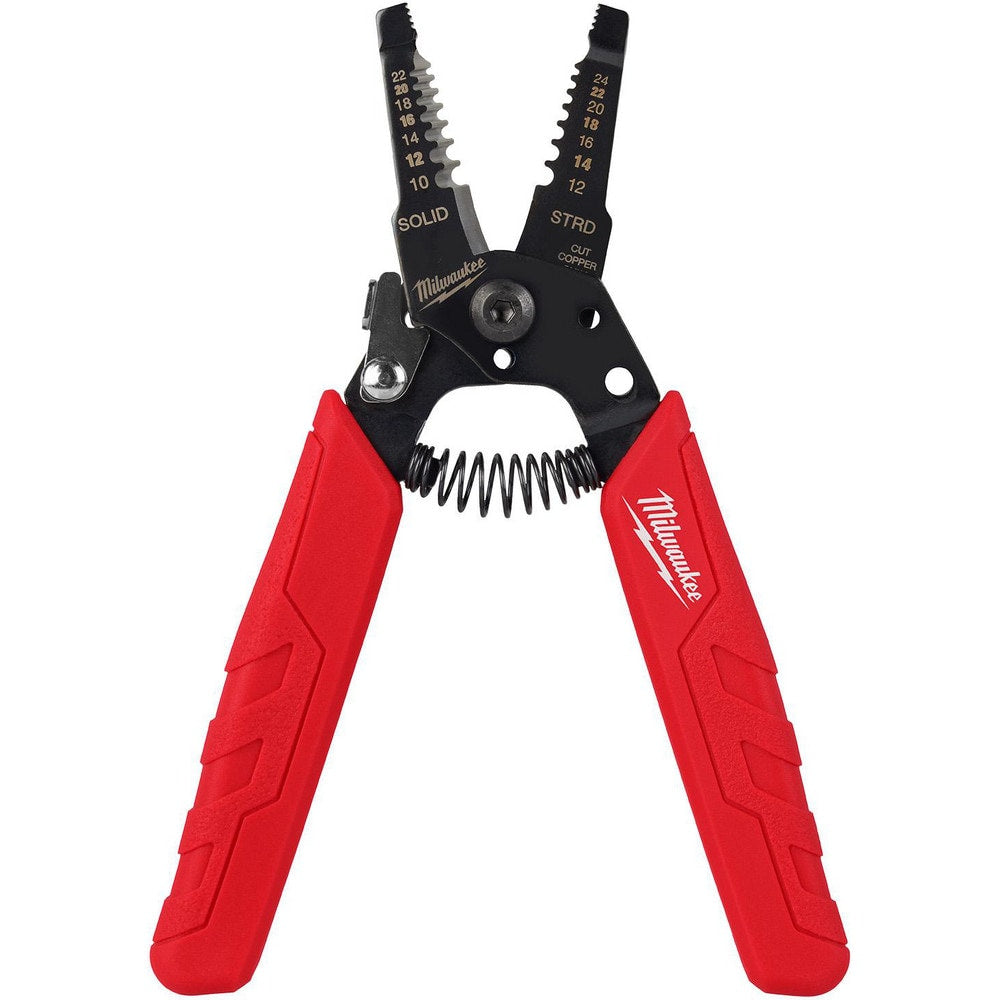 Wire & Cable Strippers; Maximum Capacity: 24 AWG; Type: Wire Stripper; Minimum Wire Gauge: 10 AWG; Insulated: No; Wire Type: AWG; Body Material: Metal