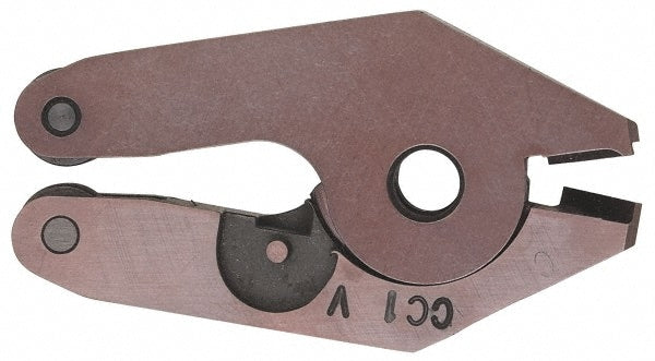 Air Cutter Heads; Angle: 90.00; Cutting Pattern: Left Curves; Cutting Capacity (Inch): 0.0300; Cutting Capacity (mm): 0.76; Cutting Capacity: 0.0300 in; 0.76 mm; Length Of Cut: 0.125 in; Length of Cut (Inch): 1/8; Length of Cut (Decimal Inch): 0.1250; Len