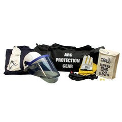 Arc Flash Clothing Kit: Size Medium, Cotton, Coveralls & Hoods