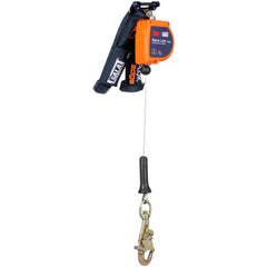 Self-Retracting Lifeline:  420 lb Capacity,  8.00' Lifeline,  Single Pin Connector