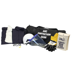 Arc Flash Clothing Kit: Size 5X-Large, Cotton, Bib Overalls, Hoods & Jacket