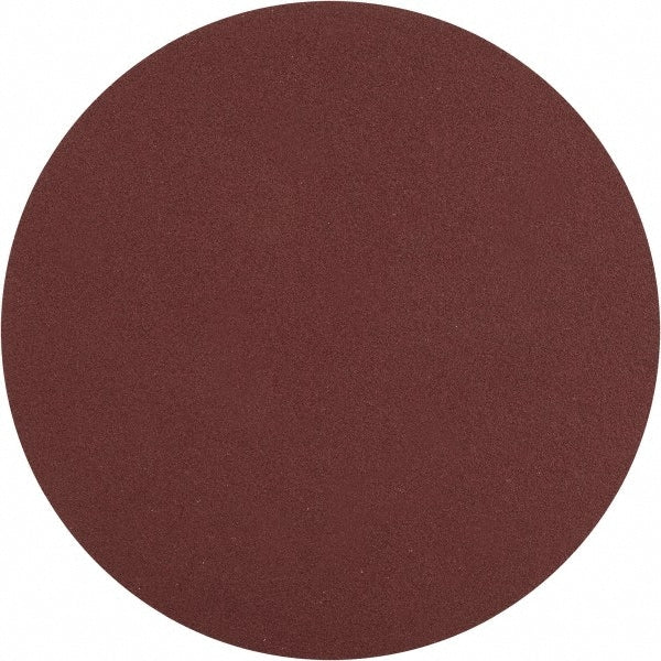 PSA Disc: 6" Disc Dia, 180 Grit, Aluminum Oxide