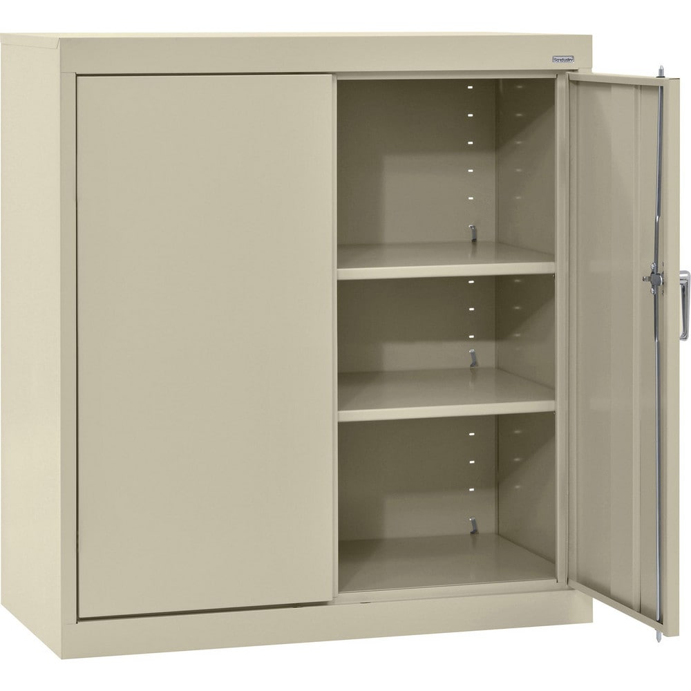 Steel Counter-Height Cabinet: 36" Wide, 24" Deep, 36" High