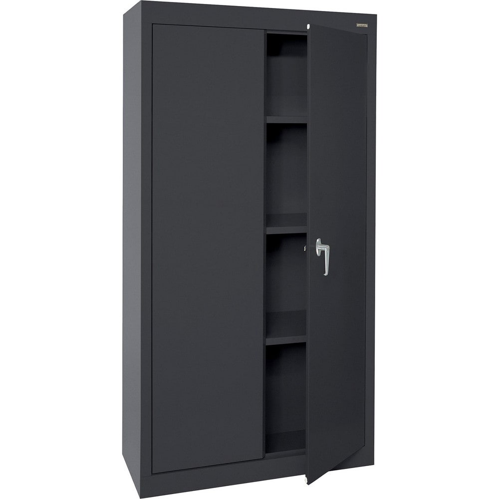 Steel Lockable Welded Storage Cabinet Cabinet: 30" Wide, 18" Deep, 66" High