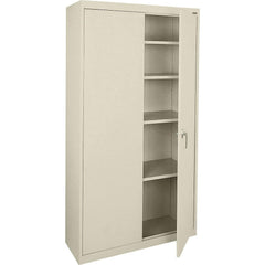 Steel Lockable Welded Storage Cabinet Cabinet: 36" Wide, 18" Deep, 72" High