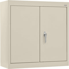 Steel Wall & Storage Cabinet: 30" Wide, 12" Deep, 26" High