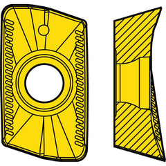 Milling Insert: XOMX160508TR-ME11 MP3501, Carbide