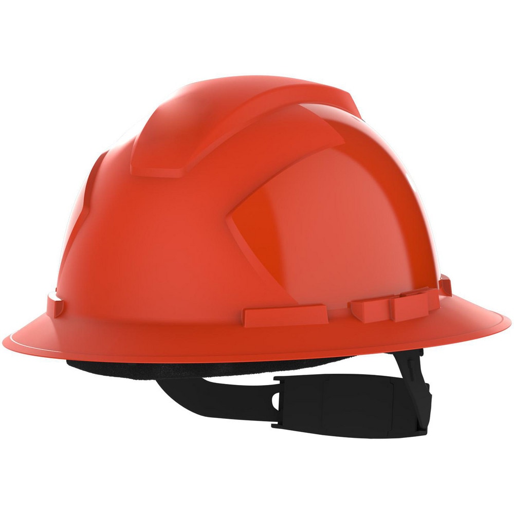 Hard Hat: Construction, Electrical Protection, Energy Company, Impact-Resistant & Water-Resistant, Full Brim, N/A, Class E, 4-Point Suspension