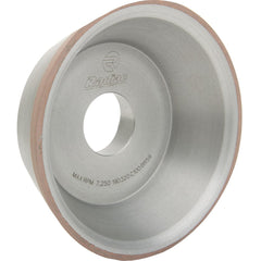 Tool & Cutting Grinding Wheel: 3-3/4" Dia, 1-1/2" Width, 1-1/4" Hole, 100 Grit, R Hardness, Type 11V9