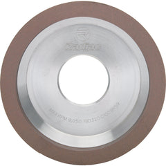 Tool & Cutting Grinding Wheel: 4" Dia, 1-3/8" Width, 1-1/4" Hole, 64 Grit, P Hardness, Type 11A2