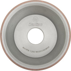 Tool & Cutting Grinding Wheel: 5" Dia, 1-3/4" Width, 1-1/4" Hole, 150 Grit, R Hardness, Type 11V9