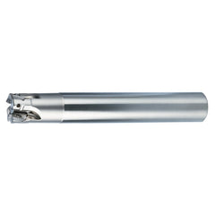 Indexable Square-Shoulder End Mill:  PSE07R020SS10-4S,  Cylindrical Shank