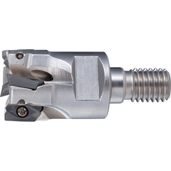 Indexable Square-Shoulder End Mill:  PSE07R032SF17-6,  M16 Modular Connection,  Modular Connection Shank