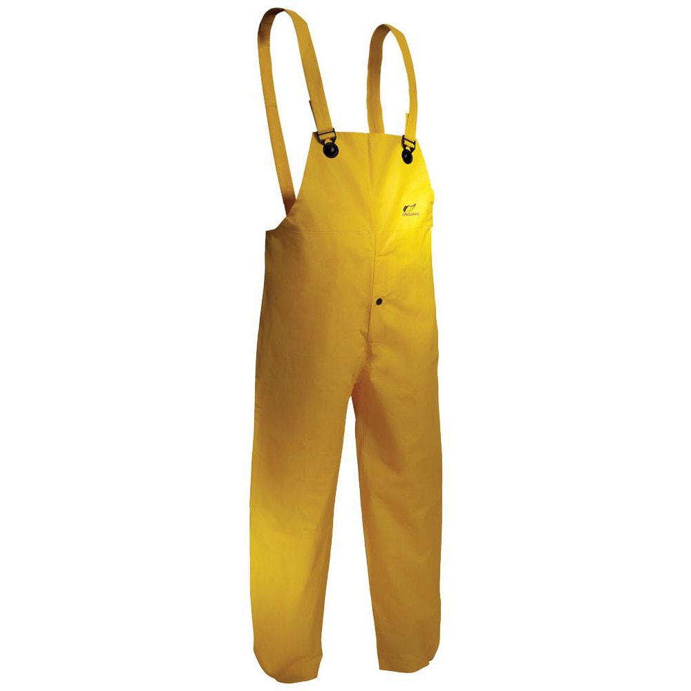 Rain Bib Overalls: Size 2X-Large, Nylon & PVC