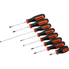 Screwdriver Sets; Screwdriver Types Included: Phillips , Slotted; Container Type: Clamshell; Tether Style: Not Tether Capable