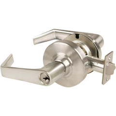 Lever Locksets; Lockset Type: Storeroom; Key Type: Keyed Different; Back Set: 2-3/4; Cylinder Type: Conventional; Material: Metal; Door Thickness: 1-5/8 - 2-1/8; Finish: Bright Chrome