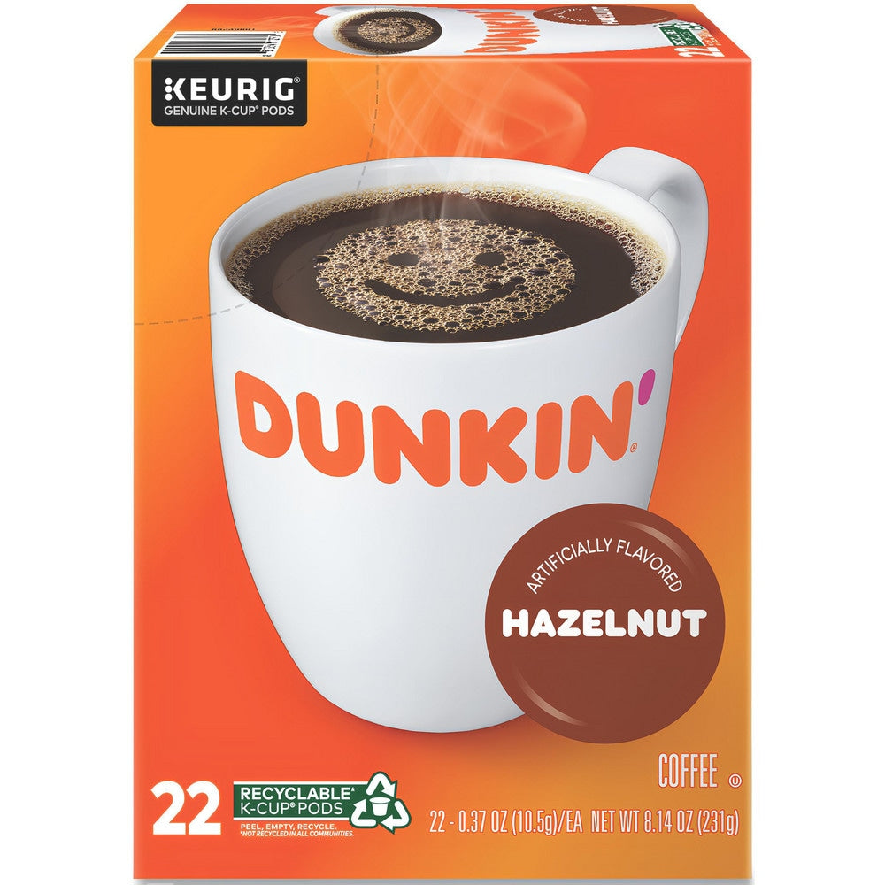 Coffee: Hazelnut, Single Serving, Pod, 22/Pack