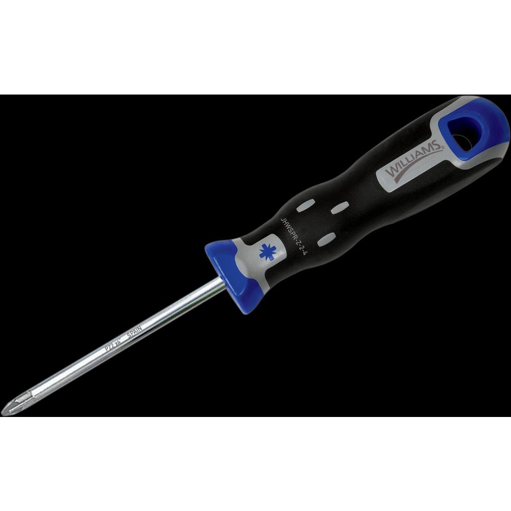 Precision & Specialty Screwdrivers; Tool Type: Pozidriv Screwdriver; Blade Length: 3; Overall Length: 7.25; Handle Color: Gray, Blue, Black