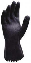 Chemical Resistant Gloves: Safety Zone Size X-Large, Neoprene, Supported