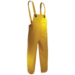 Rain Bib Overalls: Size 4X-Large, Nylon & PVC