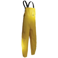 Rain Bib Overalls: Size Medium, Polyester & PVC