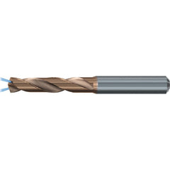 Screw Machine Length Drill Bit: 7/16" Dia, 140 deg Point, Solid Carbide