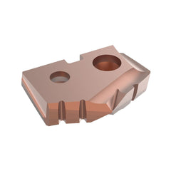 Spade Drill Insert: 14.50 mm Dia, Seat Size 0, Cobalt, 132 deg Point