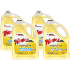 Windex Multi-Surface Disinfectant Sanitizer Cleaner Refill, 128 oz, 4/case