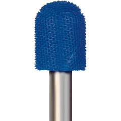 Abrasive Bur: 9/16" Cut Dia, Ball Nose Cylinder, Double Cut