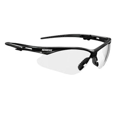 Safety Glasses: Anti-Fog, Polycarbonate, Clear Lenses, Half-Framed