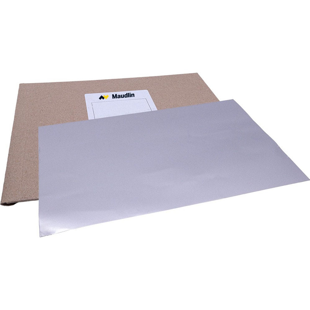 Metal Shim Stock: Flat Sheet, 0.0200" Thick, 25" Long, 6" Wide, 302/304 Stainless Steel