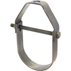 Adjustable Clevis Hanger: 18" Pipe, Carbon Steel