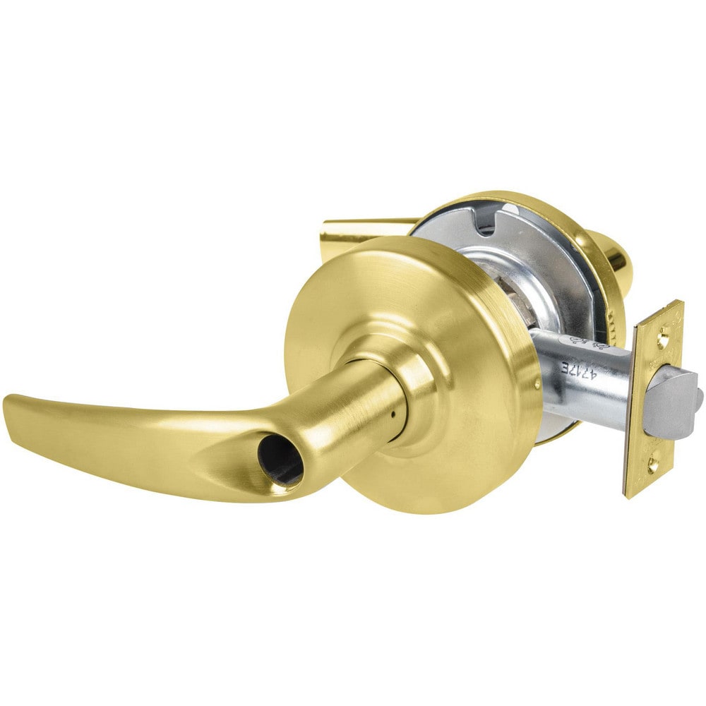 Lever Locksets; Lockset Type: Entrance; Key Type: Keyed Different; Back Set: 2-3/4; Cylinder Type: Less Core; Material: Metal; Door Thickness: 1-5/8