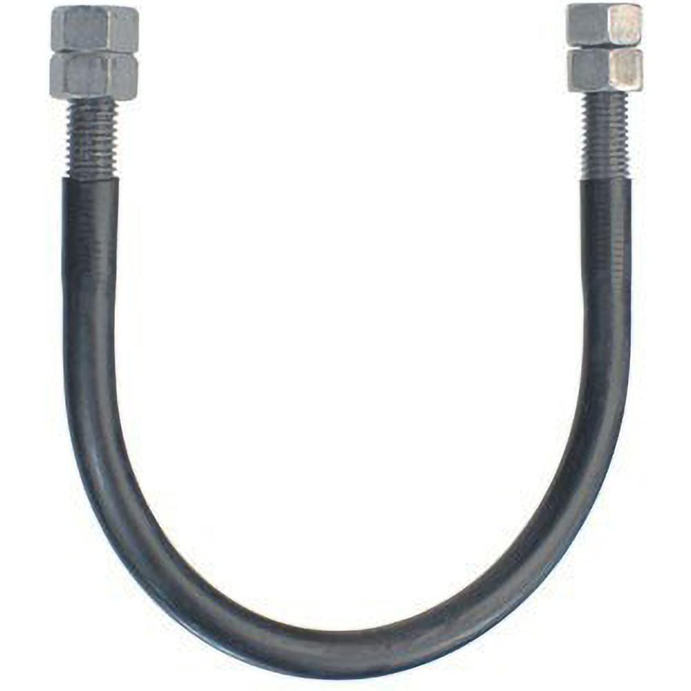 U-Bolt Clamp: 1" Pipe, Carbon Steel