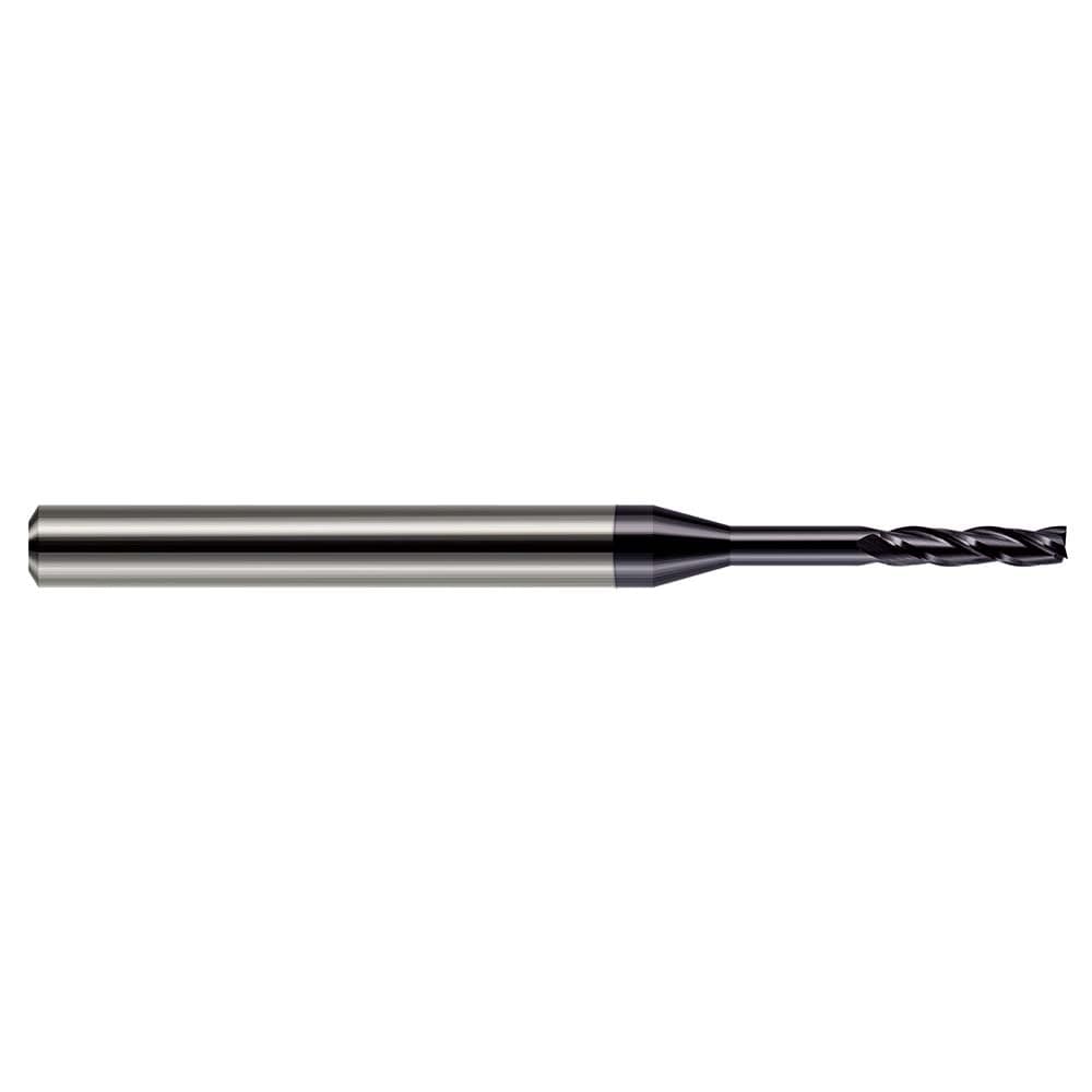 Square End Mill: 0.50 mm Dia, 3 Flute, Solid Carbide