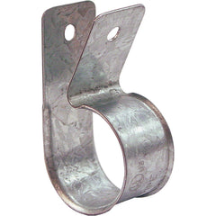 One Hole Strap: 2" Pipe, Steel