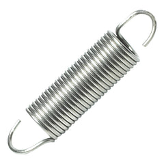 Extension Springs; End Type: Hook; Outside Diameter (mm): 8.5000; Spring Rate: 16.1000; Material: Stainless Steel; Overall Length (Decimal Inch): 1.2840