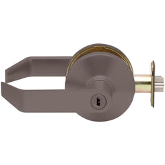 Lever Locksets; Lockset Type: Privacy; Key Type: Keyed Different; Back Set: 2-3/4; Cylinder Type: Non-Keyed; Material: Metal; Door Thickness: 1-3/8 to 2; Finish: Dark Oxidized Satin Bronze Oil Rubbed