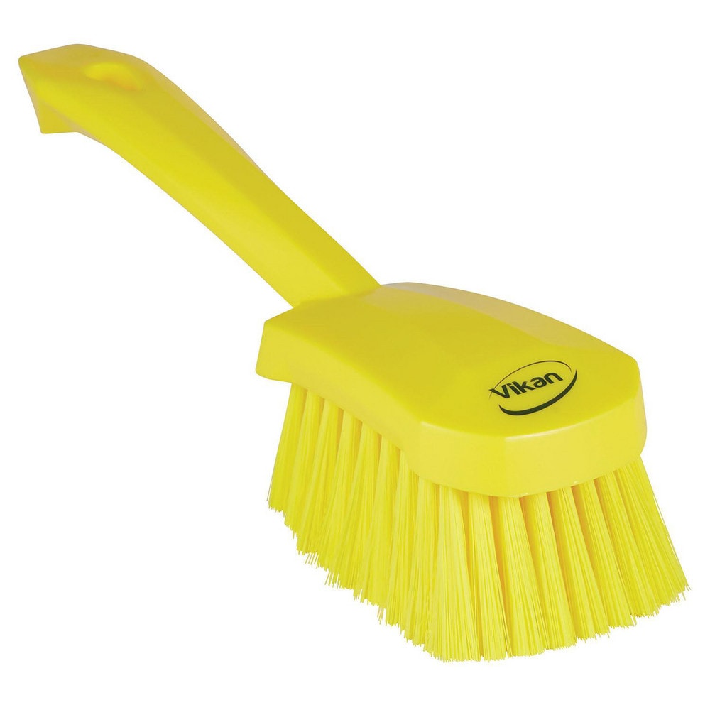 Scrub & Scouring Brushes; Brush Type: Wash Brush; Bristle Material: Polyester; Block Material: Polypropylene; Brush Length: 10.6 in; Bristle Length (Inch): 1.8000; Brush Width (Decimal Inch): 2.8