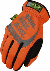 HI-VIZ ORNG MED 1/PR SAFETY FASTFIT GLOVE