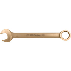 Combination Wrench: 75.00 mm Head Size, 15 deg Offset