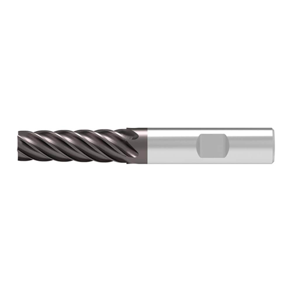 Tapered End Mill: 4 deg Angle per Side, 12.00 mm Small Dia, 50.00 mm LOC, 6 Flute