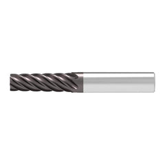 Tapered End Mill: 2.5 deg Angle per Side, 2.00 mm Small Dia, 10.00 mm LOC, 4 Flute