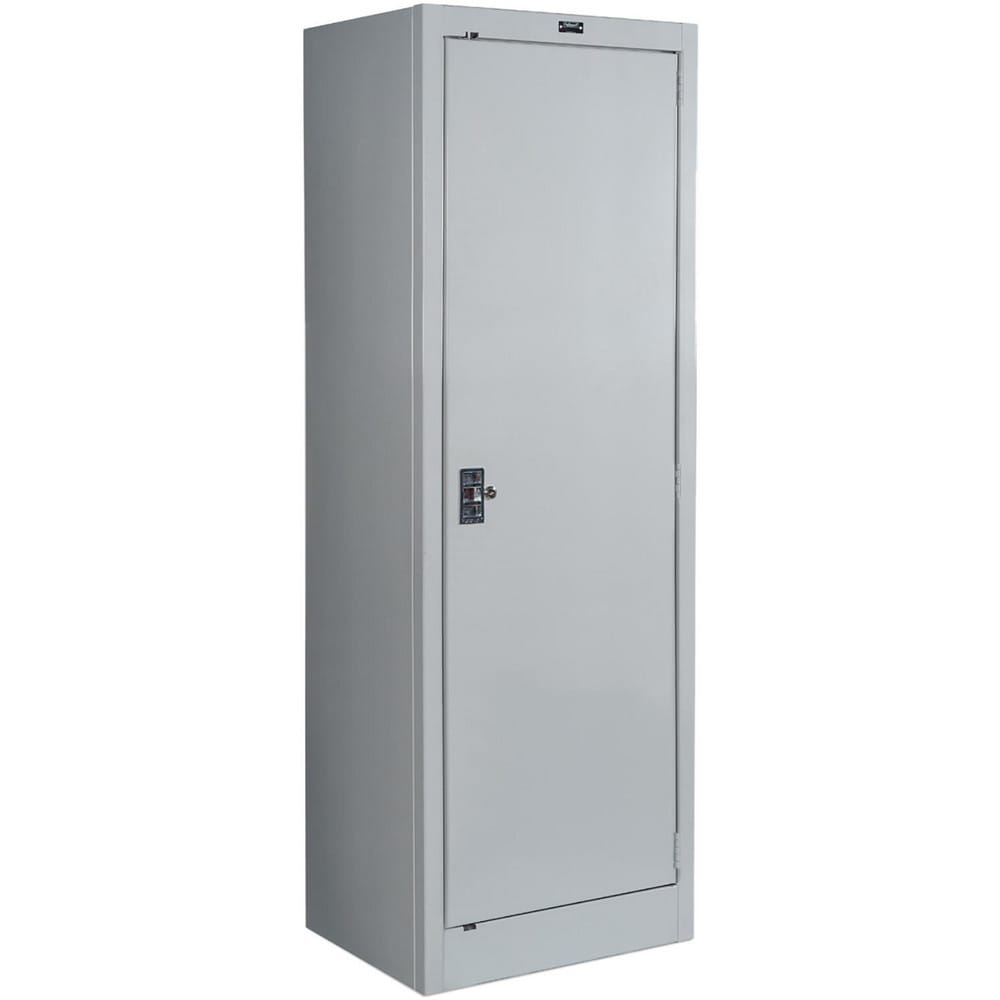 Steel Storage Cabinet: 18" Wide, 18" Deep, 42" High